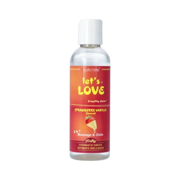 Glidmedel Nature Body 100 ml Jordgubbe Vanilj