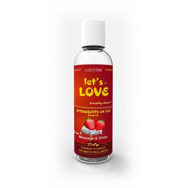 Glidmedel Nature Body 100 ml Jordgubbe