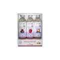 Miniatyrbild 1 av 2: Glidmedel Nature Body 3 x 75 ml Jordgubbe Persika Hallon