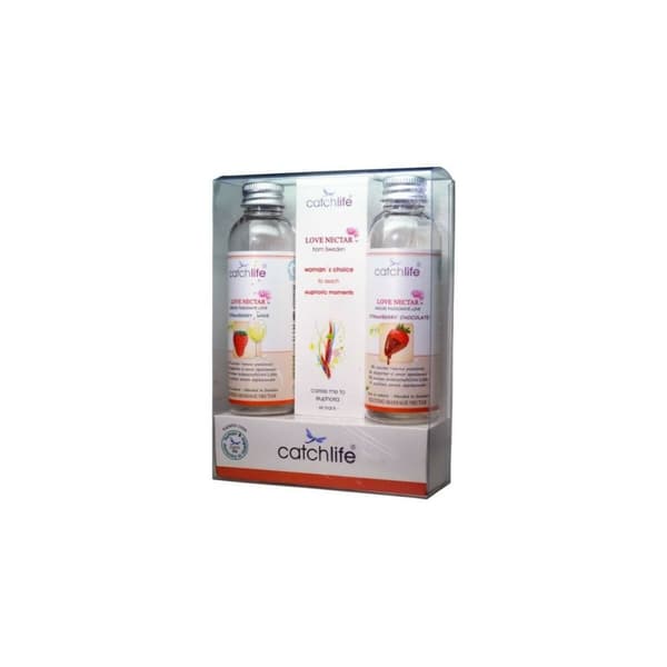 Glidecreme Nature Body Nectar I 2 x 75 ml Jordbær