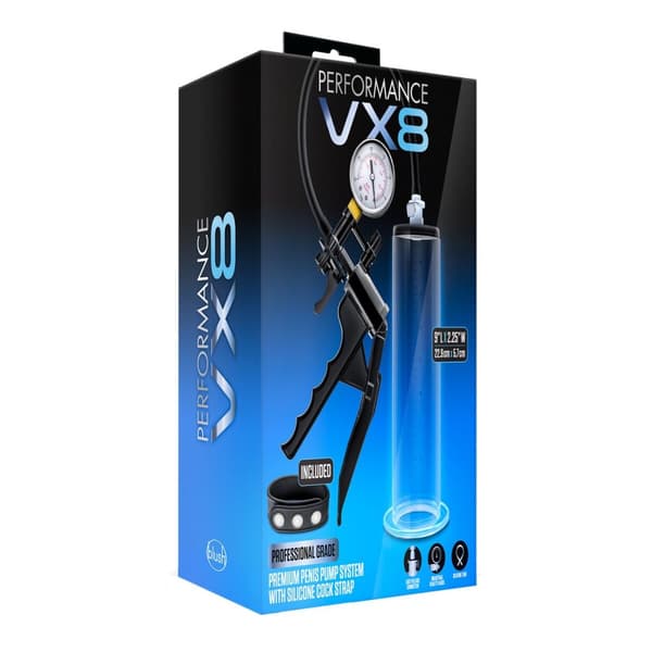 Penispumppu Blush Performance VX8 Musta