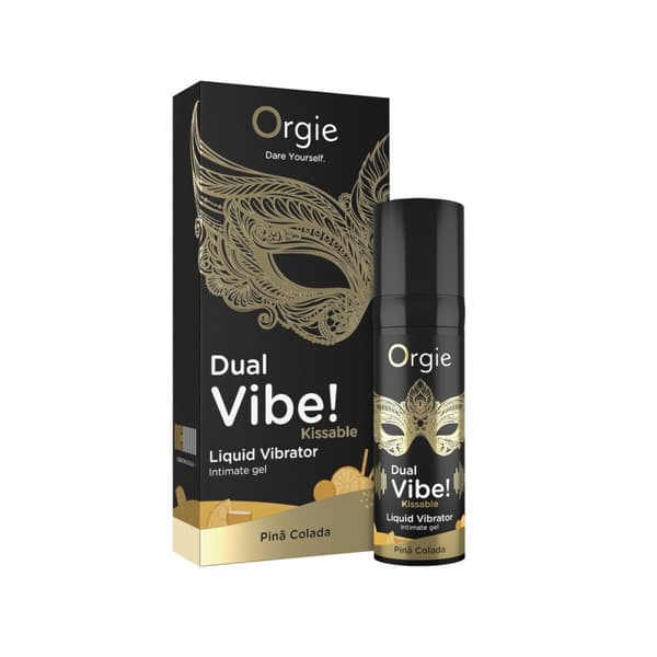 Prøvepakke Orgie Dual Vibe! 15 ml Pina Colada