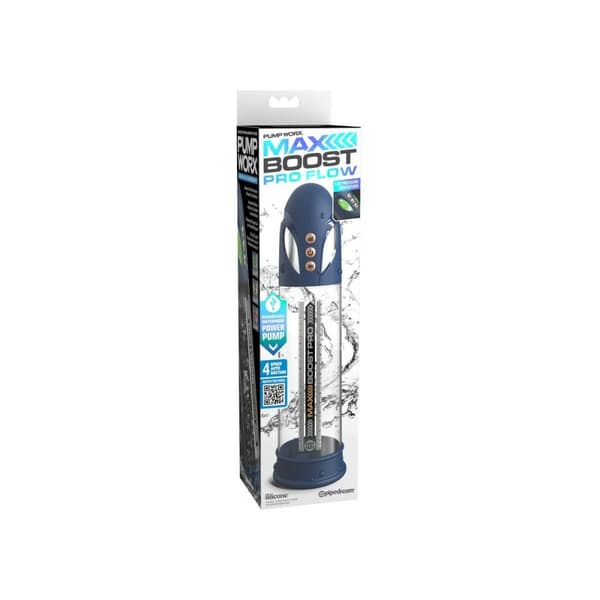 Penispumpe Pipedream Worx Max Boost Pro Blå
