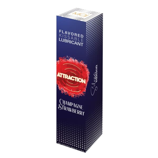Glidmedel Attraction Jordgubbschampagne