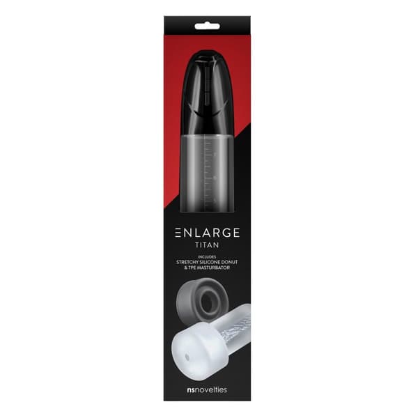 Penispump NS Novelties Titan Svart