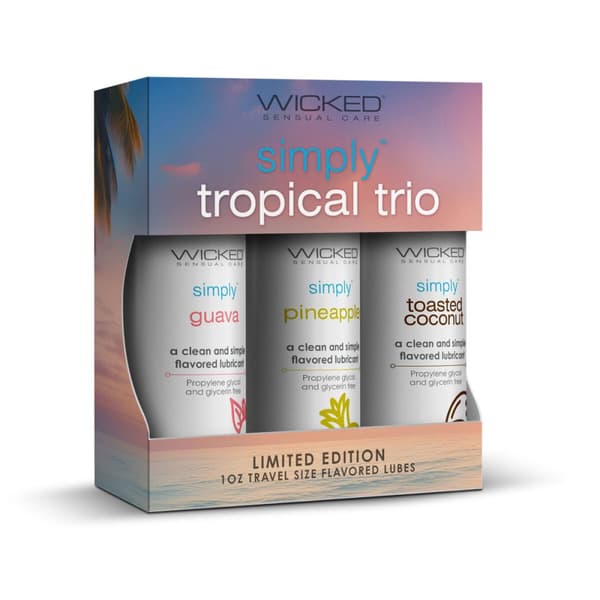 Liukuvoide Wicked Sensual Care 3 x 30 ml
