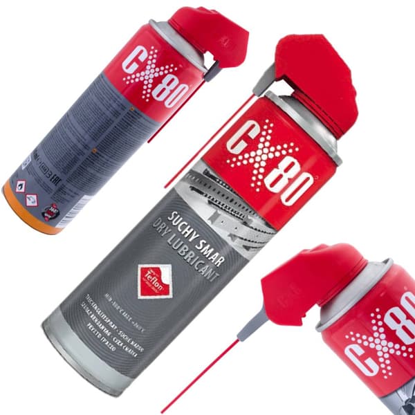 CX80 KUIVA TEFLON LASI läpinäkyvä 500 ml