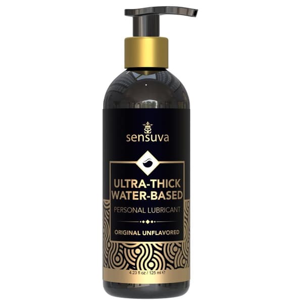 Glidecreme med smag Ultra Thick Unscented Sensuva 125 ml