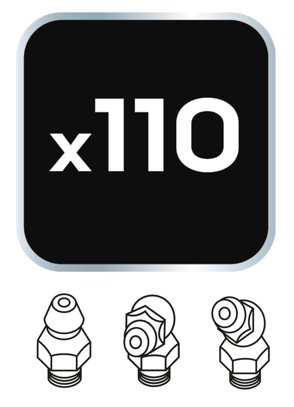 Smörjnipplar, 110 st