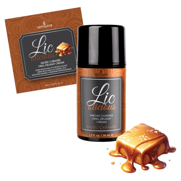 Maustettu luistovoide Sensuva Toffee 6 ml
