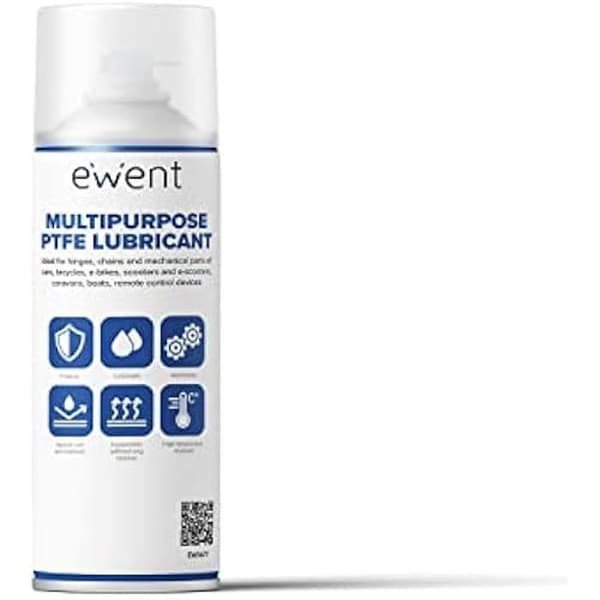 Spray för torrt smörjmedel - EWENT - EW5677 - PTFE - Multi-användning - 400 ml