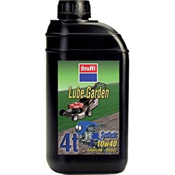 Syntetisk motorolja 4-takt - KRAFFT - m103379 - 1L - Lämplig för motorsågar, gräsklippare, röjsågar
