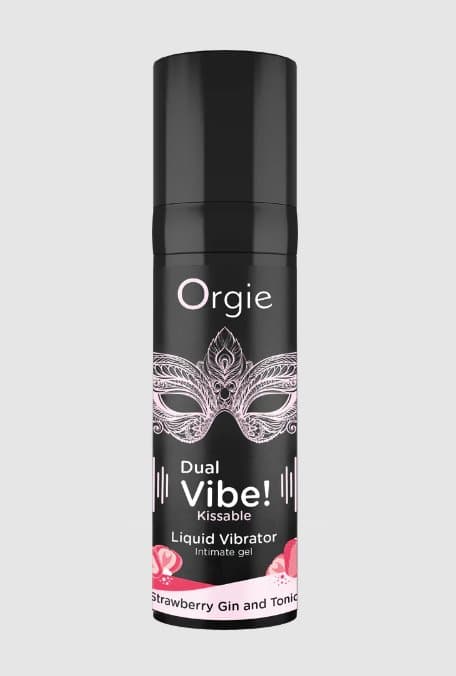 Orgies - Dual Vibe! Liquid Vibrator 15ml - Strawberry Gin and Tonic