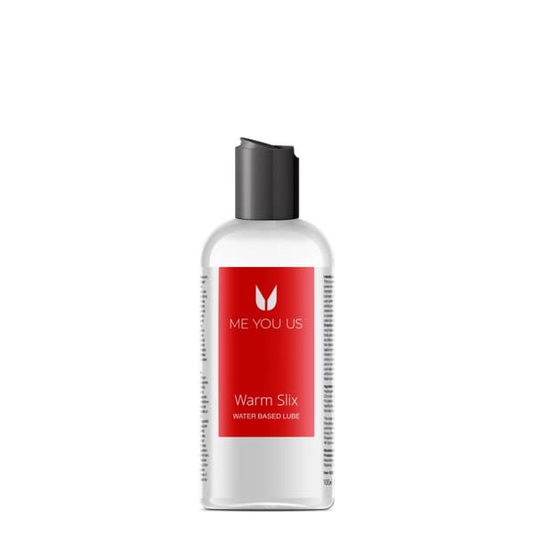 Mig Du Us Aqua Slix Varmende Vand Baseret Glidemiddel Gennemsigtig gel 100ml