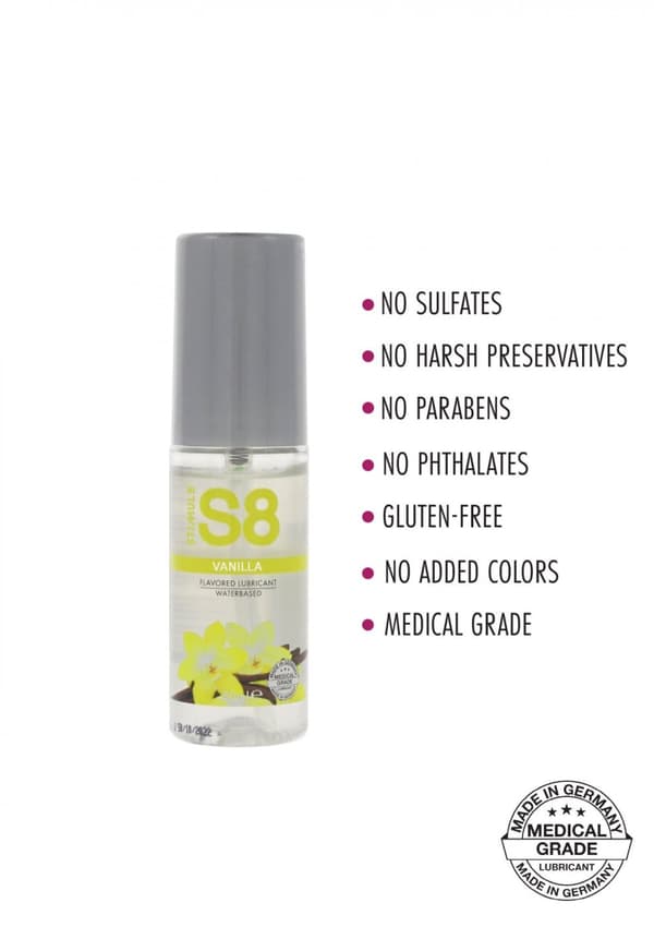 S8 WB Flavored Lube 50ml Vanilje