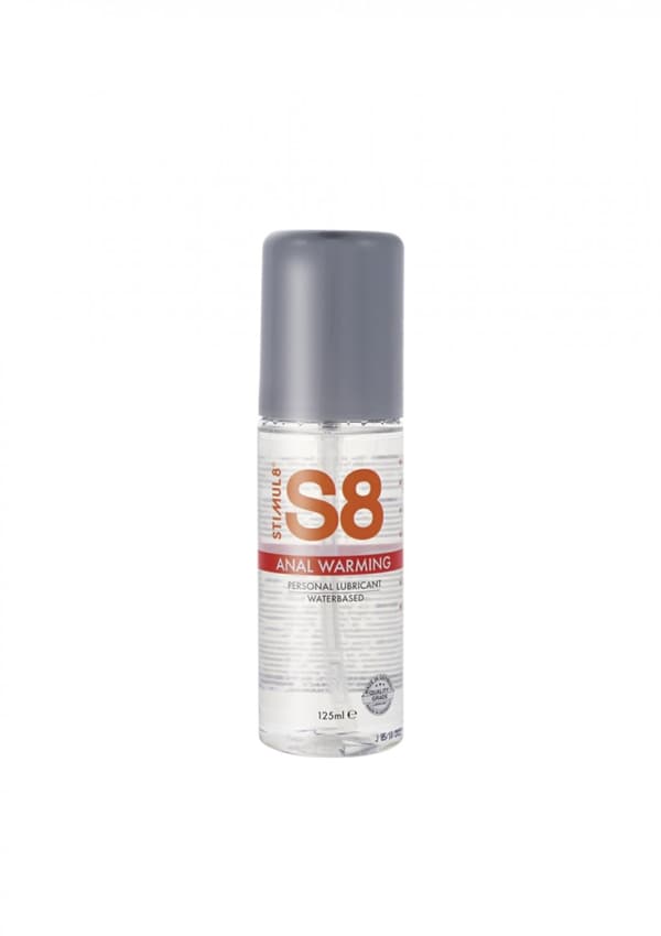 S8 WB Warming Anal Lube 125ml Warming