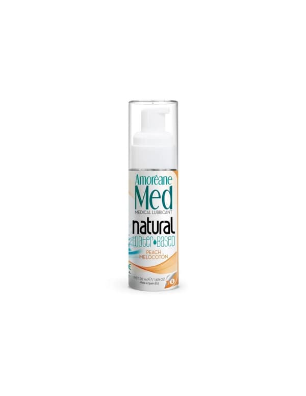 AM.Peach vandbaseret glidecreme med fytoplankton 50ml