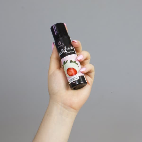 JORDBÆR &amp; HVID CHOKOLADE GEL 60 ML