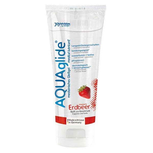 AQUAglide Strawberry gel 100ml