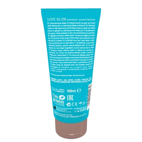 SHIATSU Love Glide vandbaseret gel 100ml