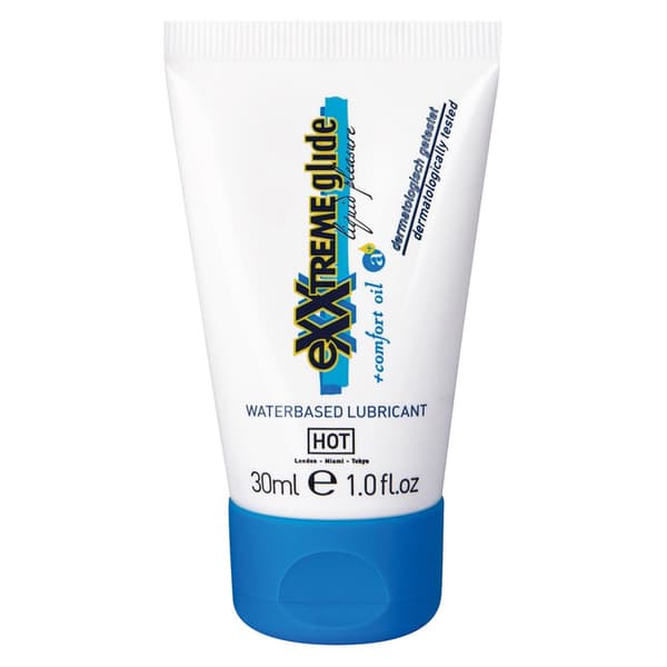 eXXtreme Glide vandbaseret glidecreme + komfortolie a+ 30 ml