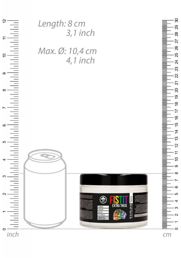 Fist It Extra Thick Rainbow 500 ml