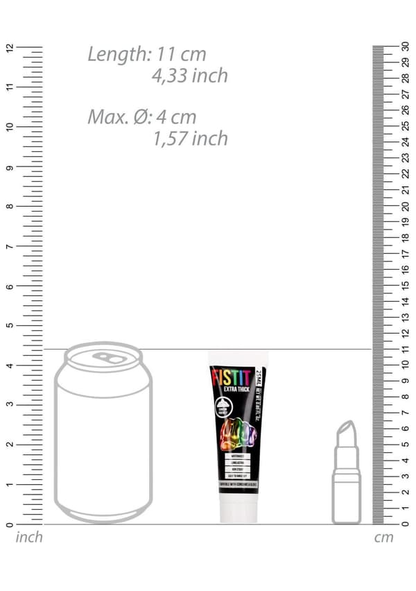Ekstra tyk smøremiddel Rainbow 0,8 fl oz / 25 ml