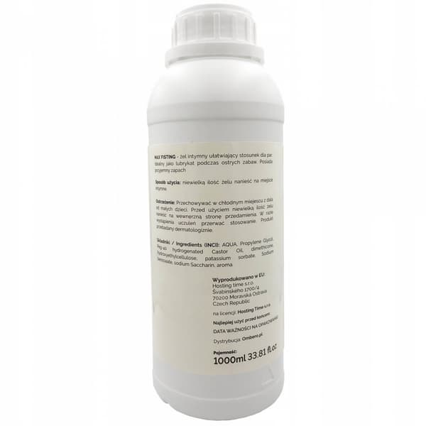 Max Fisting gel 1000ml