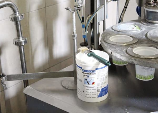 Weicon - 26500040 - Allround-smörjmedel AL-H 400 g högtemperaturfett med NSF-godkännande Gul/Vit 400 g