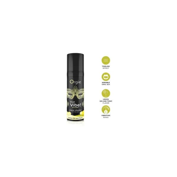 Glidmedel Orgie 15 ml Citron Vibrator