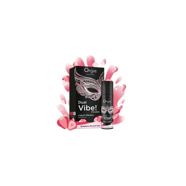 Glidecreme Orgie 15 ml Jordbær Vibrator