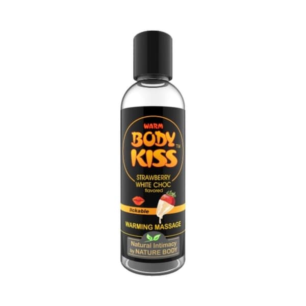 Liukuvoide Nature Body 100 ml Mansikka Valkosuklaa Suklaa