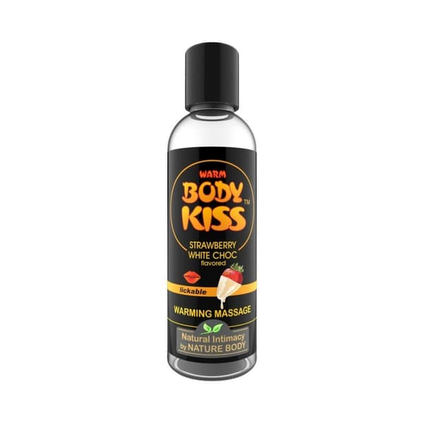 Liukuvoide Nature Body 100 ml Mansikka Valkosuklaa Suklaa