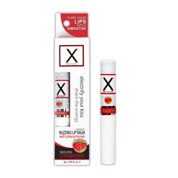 X On The Lips mansikka Sensuva