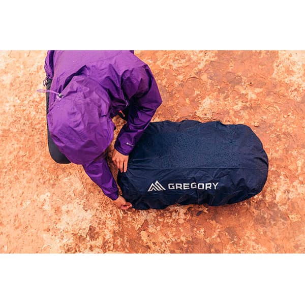 Gregory Raincover 50-80l Regnslag Sort