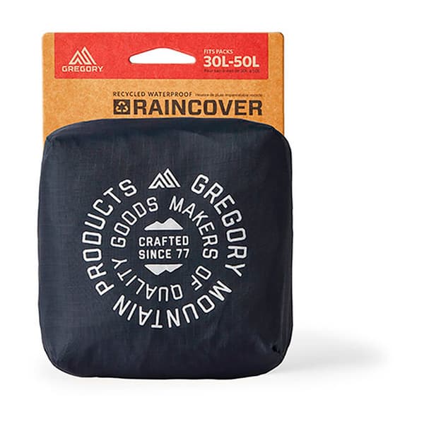Gregory Raincover 30-50l Regnslag Sort