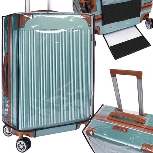 Transparent Resväskeskydd | Bagageöverdrag Skydd för Resväska L