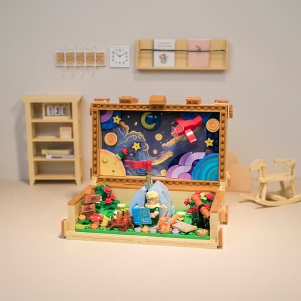 Byggsats - Pantasy - Den lilla prinsen - Dekor B612 - Inkluderar figurer - Blandat