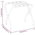 Miniatyrbillede 7 af 7: vidaXL kuffertstativ 56x40x49 cm sort