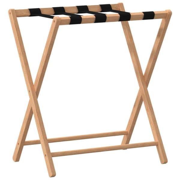 vidaXL Bagasjestativ 68,5x38x58 cm bambus