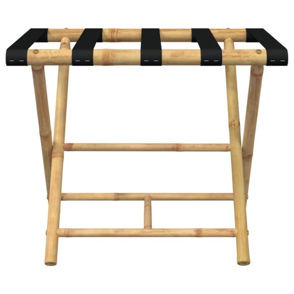 vidaXL kuffertbænk 62x42x50,5 cm foldbar bambus