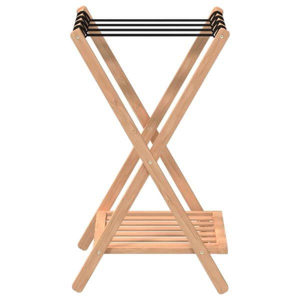 vidaXL Matkalaukkuteline 68x38x58 cm bambu -  Laukkutelineet