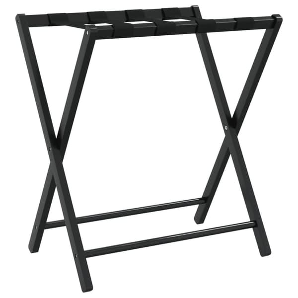 Kuffertstativer - Living kuffertbænk 68,5x38x58 cm bambus sort