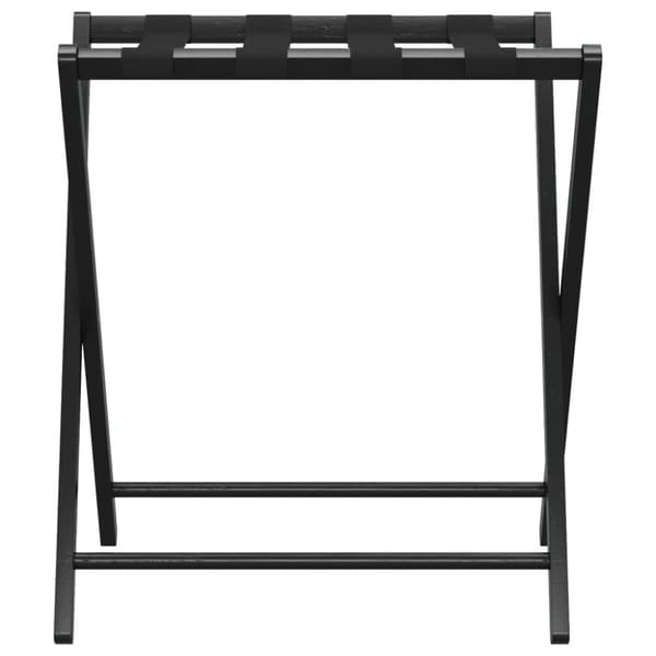 Kuffertstativer - Living kuffertbænk 68,5x38x58 cm bambus sort