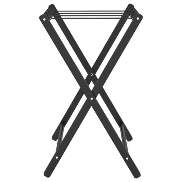 Kuffertstativer - Living kuffertbænk 68,5x38x58 cm bambus sort