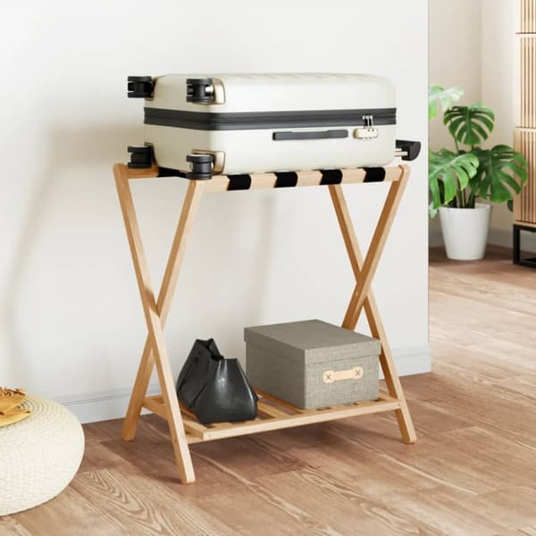 Kuffertbænk 68x38x58 cm bambus - Kuffertbænk - Kuffertbænke - Home & Living