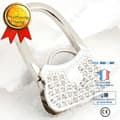 Miniatyrbild 1 av 4: TD® Rhinestone metall handväska krok 55x45x15mm Deco