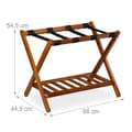 Miniatyrbild 4 av 4: Fällbart resväskställ - Ej specificerat - 10029975-126 - Vit - 2 hyllplan - Optimal komfort