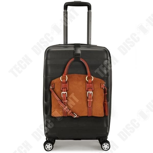 TD® Paket med 2 Resväska Rem Bagage Bind fast Bagage Säkert paket Flygplatskontroll Håll resväskor Rem Undvik att öppna paketet