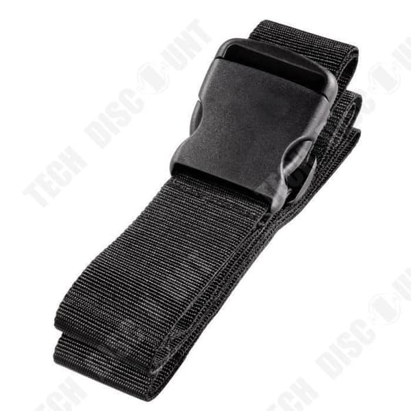 TD® set med 4 justerbara bagageremmar 200 cm - paket med 4, säkerhet och identifiering av din bagagebeständiga bagageresväska fixering